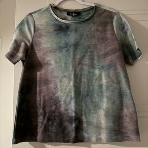 Lulu's Multicolor Tie-Dye Tee